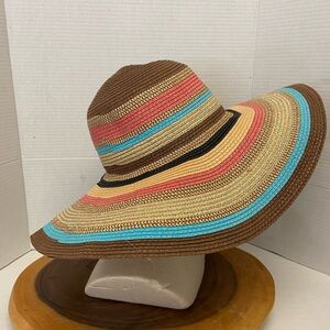 Something Special Striped Summer Sun Hat